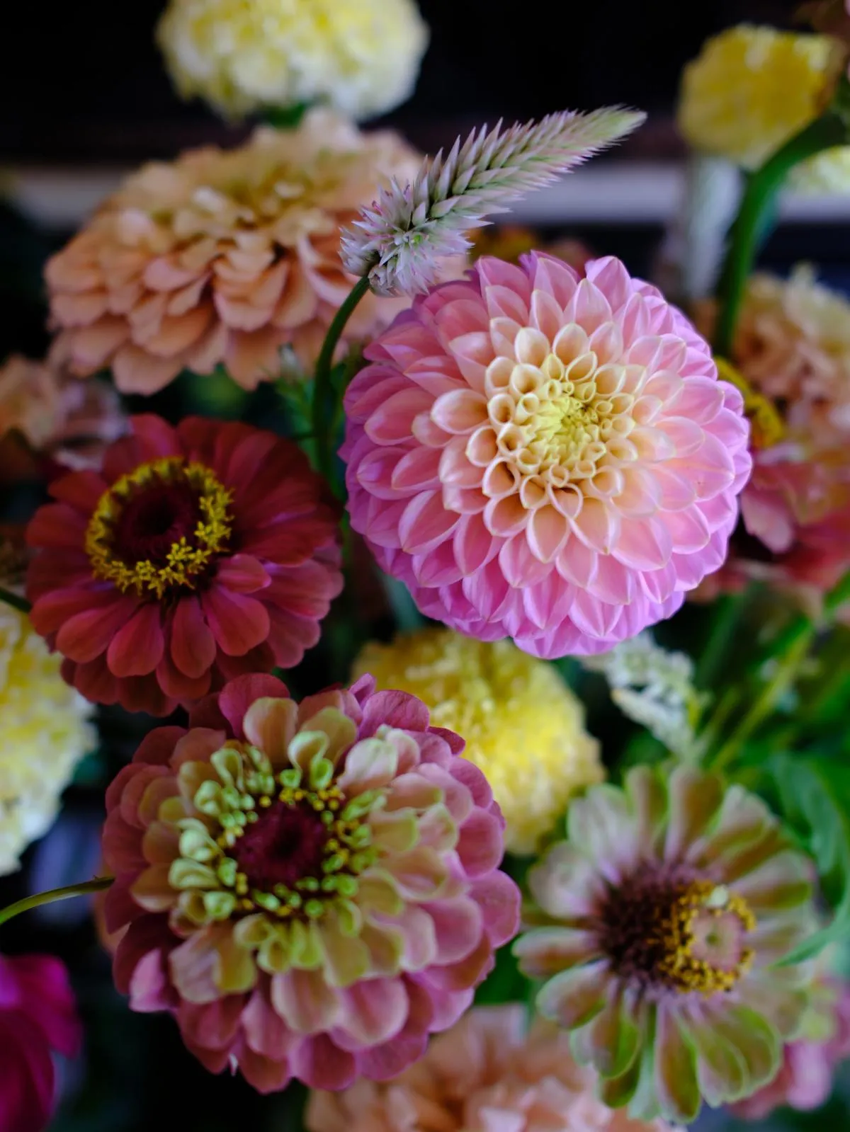 summer flower bouquet